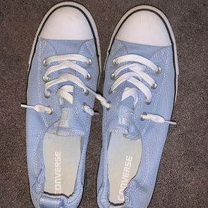 Baby blue converse